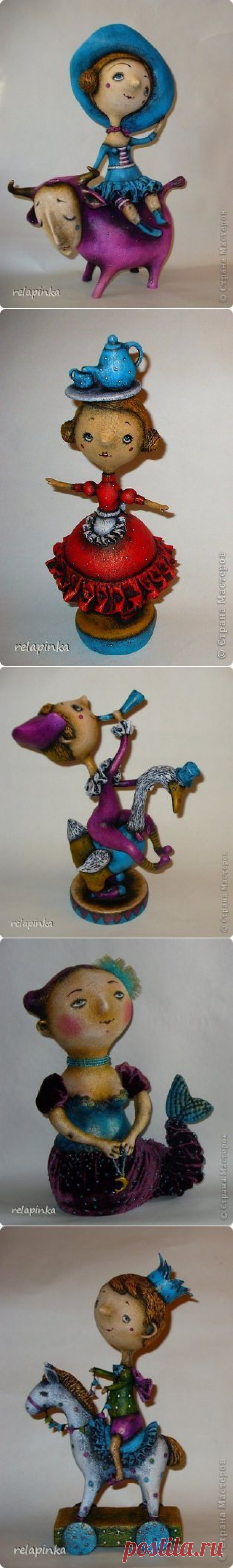 Изумительные фигурки из папье-маше. Плюс мастер-класс