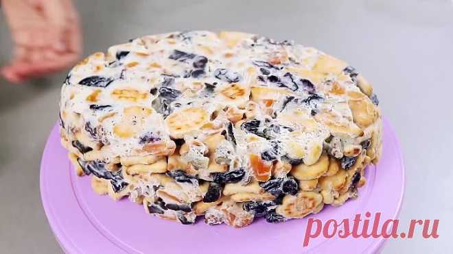 Очень вкусный тортик без выпечки! Обязательно попробуйте! Супердесерт!