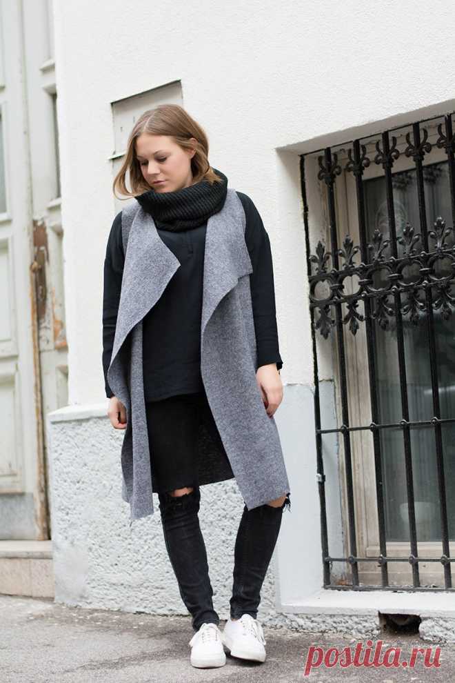 DIY Tutorial: So machst du dir eine ärmellose Weste - fashiontamtam.com