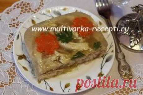 Холодец из курицы в мультиварке |