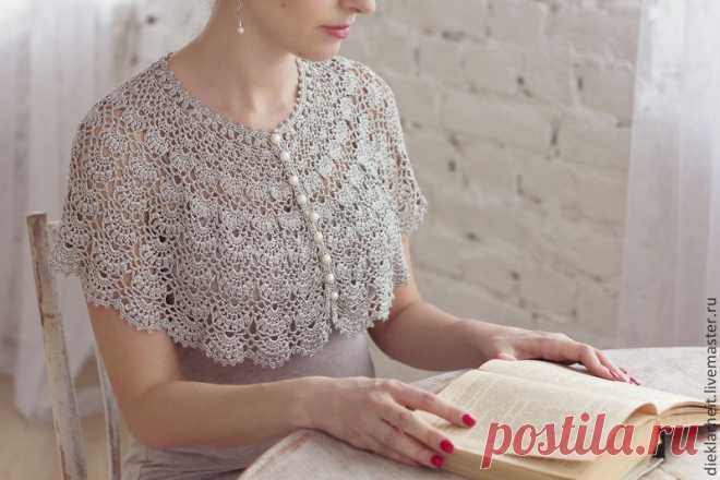 «Накидка на плечи своими руками крючком» — карточка пользователя purtova.victoria в Яндекс.Коллекциях