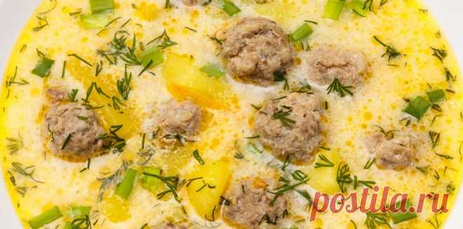 Суп сливочный с фрикадельками. | Вкусно и красиво с Натальей Балдук.