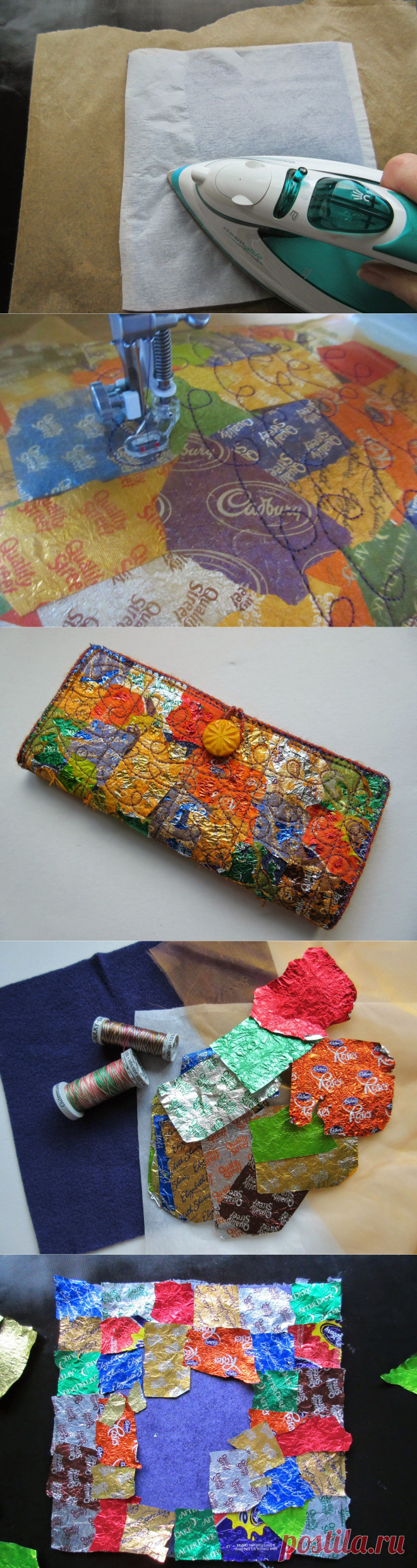 Fiddly Fingers: Tutorial - Sweet Wrapper Textiles