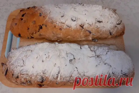 Штоллен Рождественский по немецкому рецепту! - Будет вкусно - Медиаплатформа МирТесен