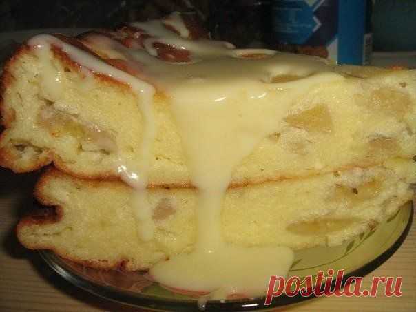 Творожно-банановая запеканка.