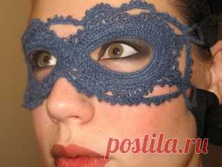 Craft Disasters and other Atrocities: Crochet Lace Mask