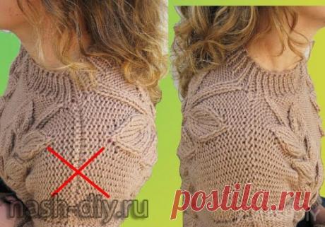 КАК СДЕЛАТЬ ПЛЕЧЕВОЙ ШОВ КАК СДЕЛАТЬ ПЛЕЧЕВОЙ ШОВ​​​​Очень легко закрыть петли и сразу сшить плечевые швы. Оставьте открытыми петли плеча и метод трех спиц для вас. В этом видео я сшиваю изнаночную гладь так, что бы с лицевой стороны оказались изнаночные петли, а не лицевые.