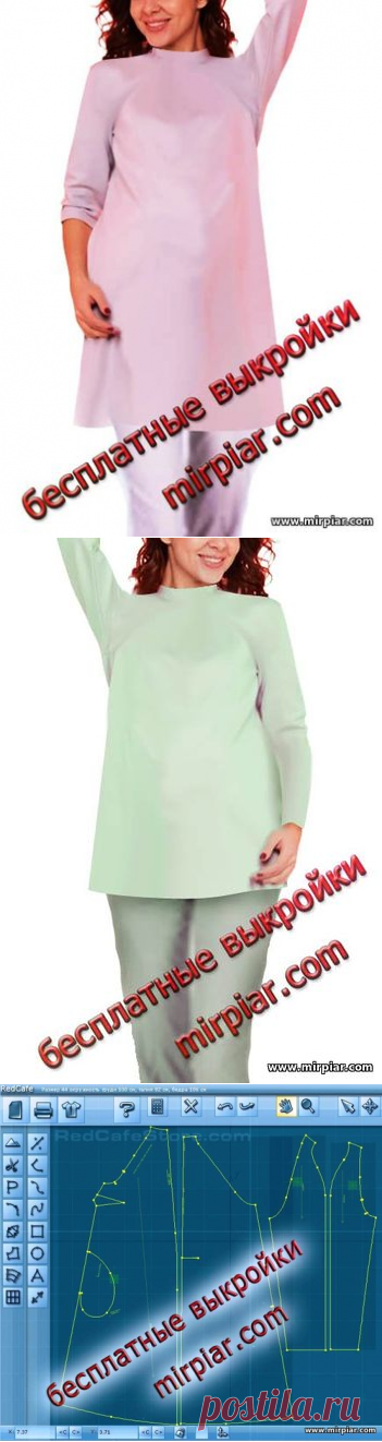 free pattern, выкройки для беременных, туника для беременных, pattern sewing, выкройка, for pregnant women, одежда для беременных, выкройки скачать, шитье, Скачать, готовые выкройки, выкройки бесплатно