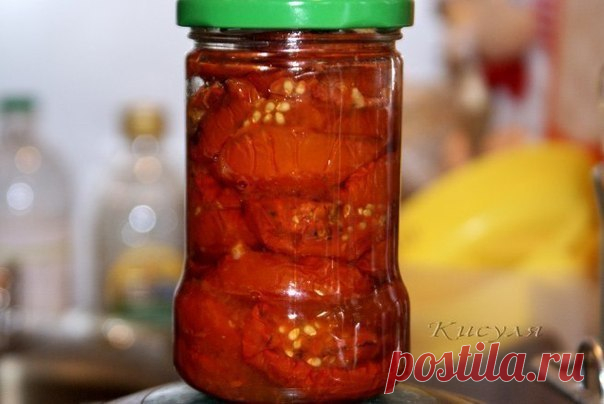 Безумно вкусные вяленые помидоры