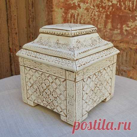 Имитация слоновой кости. Ларец..Елена Раевская.foreven.ru