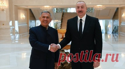 Минниханов и Алиев обсудили вопросы сотрудничества. В Баку прошла встреча раиса Татарстана Рустама Минниханова и президента Азербайджана Ильхама Алиева. Читать далее