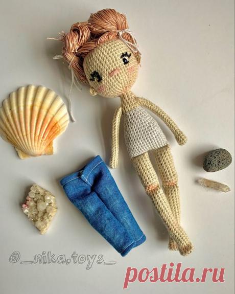 Crochet Doll Toys Szydełkowe maskotki Amigurumi by @_nika.toys_
