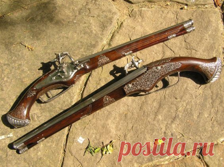 Бресковские пистолеты-кобуры с колесным замком, авторства Антонио Францино, ок. 1650 - ПРОДАНО - старинное и современное спортивное оружие - старинные винтовки и охотничьи ружья - БОЛЬШЕ ФОТОГРАФИЙ - Щелкните НОВЫЙ инвентарь старинного оружия на…