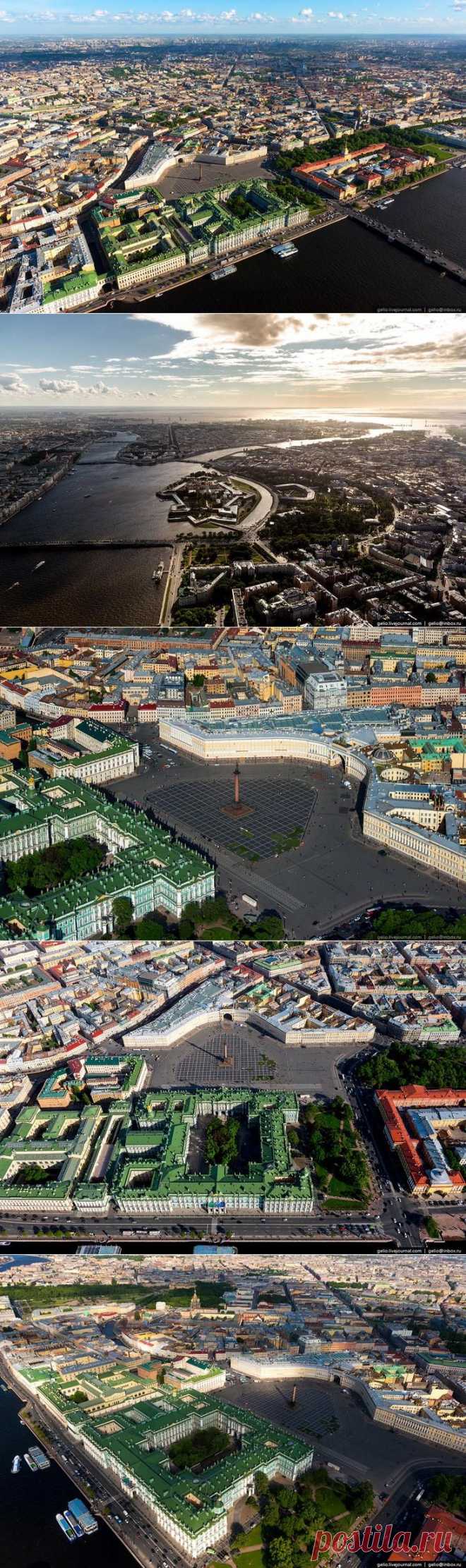 Санкт-Петербург с высоты птичьего полета