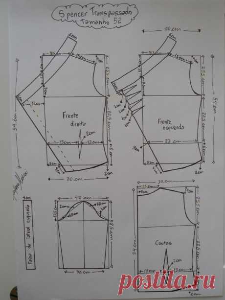 Жакет от Armani/выкройки 38-54. | Искусница