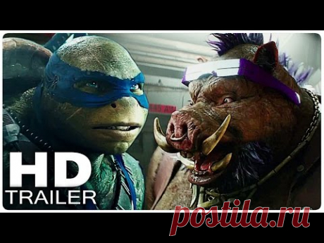 TEENAGE MUTANT NINJA TURTLES 2 Trailer | Out of the Shadows 2016 - YouTube