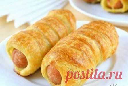 Сосиски в тесте | Вкусный каприз.