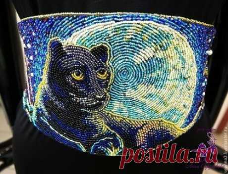 Пояса вышитые бисером. Автор: Анна Сердюкова