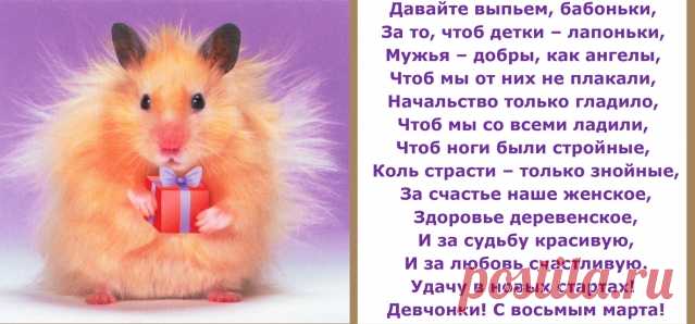 прикольные поздравления с 8 марта - Поиск в Google