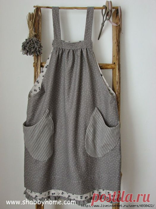 Фартук Золушки. Стиль "Шебби шик".
