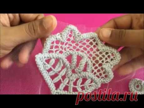 Crochet Pattern - Crochet Lace - Filling Stitch 1 - YouTube
Схема вязания крючком - Кружево крючком - Заполняющая строчка 1