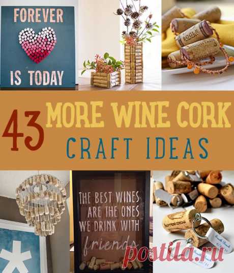 43 More DIY Wine Cork Crafts Ideas DIY Ready
