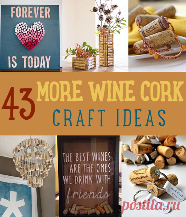 43 More DIY Wine Cork Crafts Ideas DIY Ready