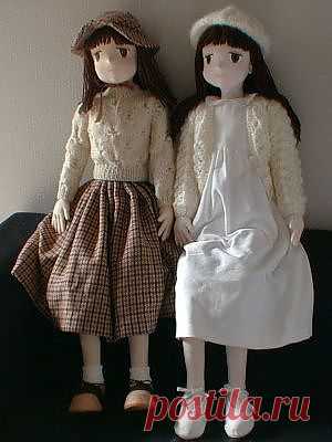 Big Girl Doll (с выкройками)/Япония