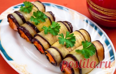 Канапе из баклажанов - пошаговый кулинарный рецепт на Повар.ру