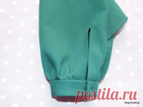 [Шитье] Чисто вытачанный разрез рукава: технология обработки. Мастер-класс