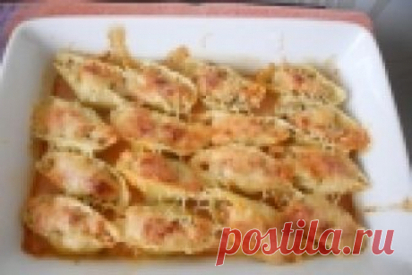 Макароны большие "Ракушки" с фаршем - пошаговый рецепт с фото на Повар.ру