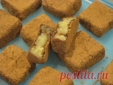 Марципан в какао.