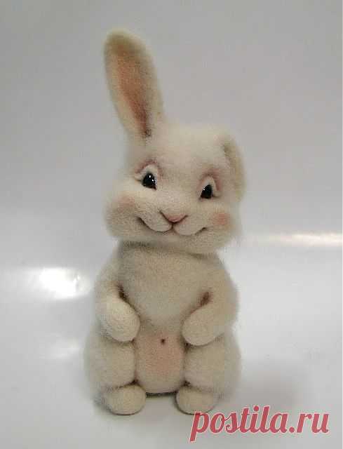 Мастер класс по валянию зайки из шерсти / Мастер классы по валянию из шерсти / PassionForum - мастер-классы по рукоделию