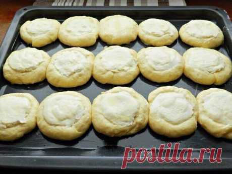 Ватрушки с творогом
Ингредиенты:
Для теста:
1 яйцо; 2 ст. л. сахара; 1/2 пакетика ванильного сахара; 1/4 ч. л. соли; 250 мл молока; 500-550 г муки; 1 ст. л. сухих дрожжей; 80 г сливочного масла.
Для начинки: 500 г…