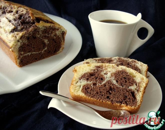 Кекс на йогурте с шоколадом и лимонным курдом Кулинарный рецепт