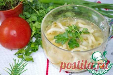 Постный гороховый суп - кулинарный рецепт