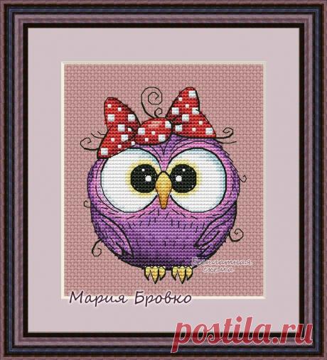 #Авторские_схемы@clubrucodelnic 
#Детское@clubrucodelnic 
Совунья

Дизайнер: Мария Бровко - https://www.stitch.su/brovko_maria/

 Схема  Жмите на картинку