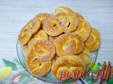 И в магазин ходить не надо! Вкуснейшие крендели на творожном тесте! | Inna Lime | Яндекс Дзен