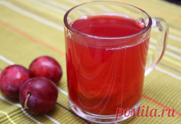 Компот из слив — рецепт с пошаговыми фото. Foodclub.ru