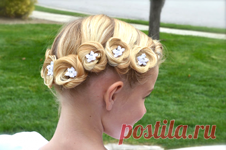 Причёски для девочек