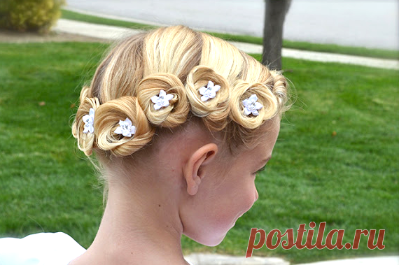 Причёски для девочек