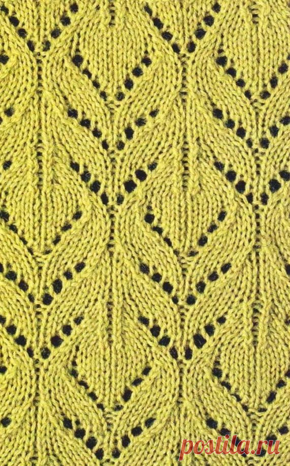 Lace Knitting Chart ⋆ Knitting Bee
