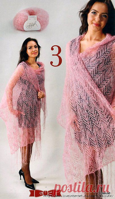 Шарфики, шапочки, палантины, перчатки спицами