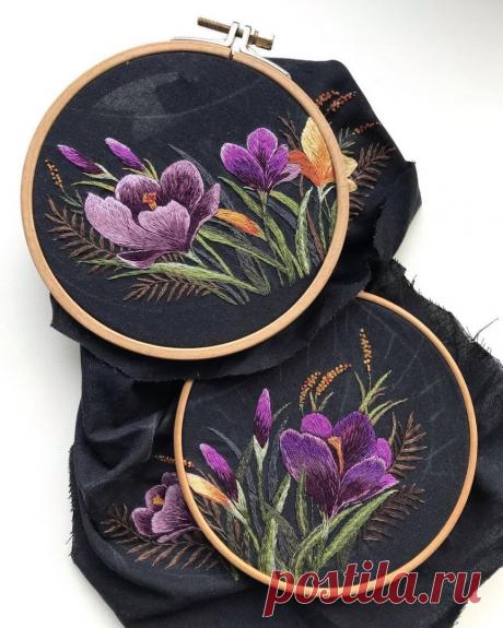 50+ невероятных авторских вышивок этой весны | Хроники Сельских Бюджетников | Яндекс Дзен