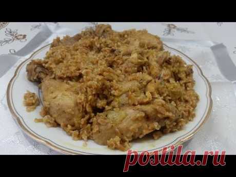Плов из полбы с курицей  /ачар/  - Ани Кухня!