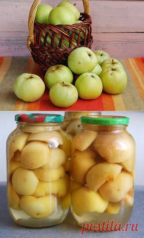 Яблоки в сиропе