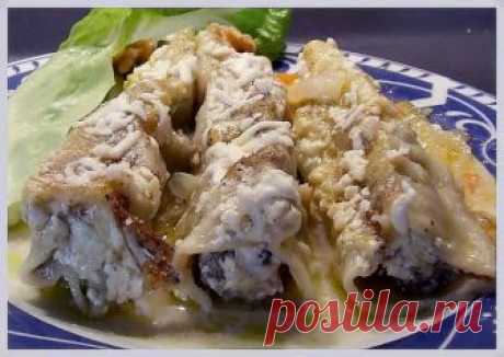 Каннелони с мясной начинкой