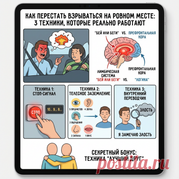 Как перестать взрываться на ровном месте: 3 техники, которые реально работают | Мозгоправка | Лаборатория психологических случаев | Дзен