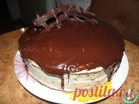 Торт "Шифоновая прага" Кулинарный рецепт