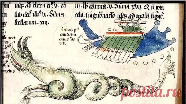 Попробуйте угадать, что за животных изобразил средневековый художник.